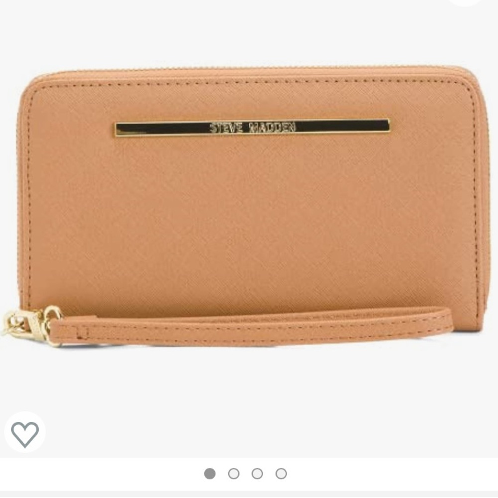 Steve Madden Zip Around Wallet Wrislet